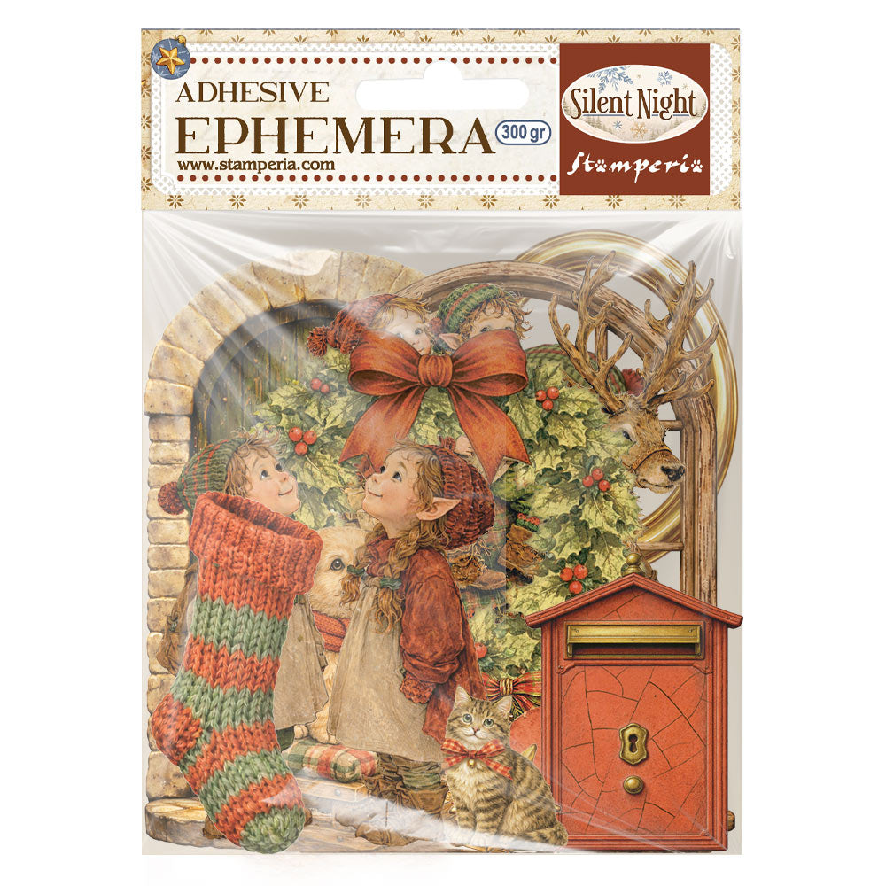 Stamperia - Silent Night - Adhesive Ephemera
