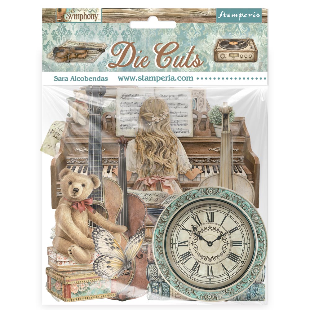 Stamperia - Symphony - Chipboard Die Cuts