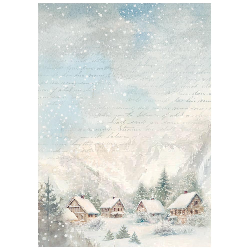 Stamperia - The Owl's house - Rice Paper Backgrounds - Rice Paper A6