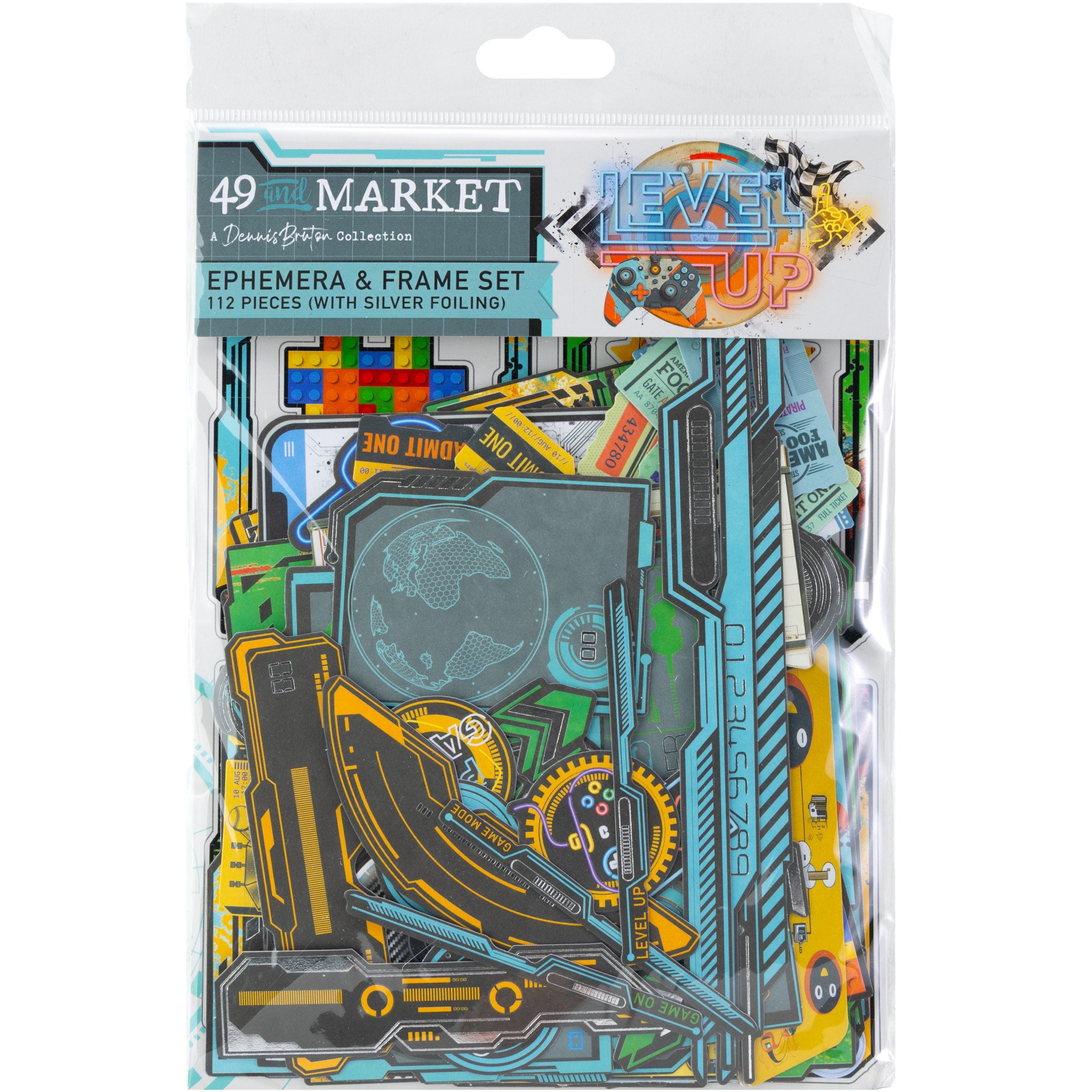 49 and Market - Level Up - Die Cuts with Foil