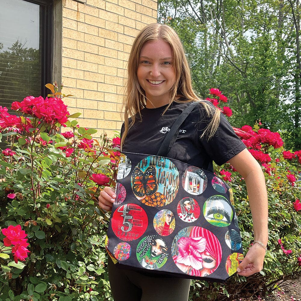 Dylusions - Zipper Tote Bag