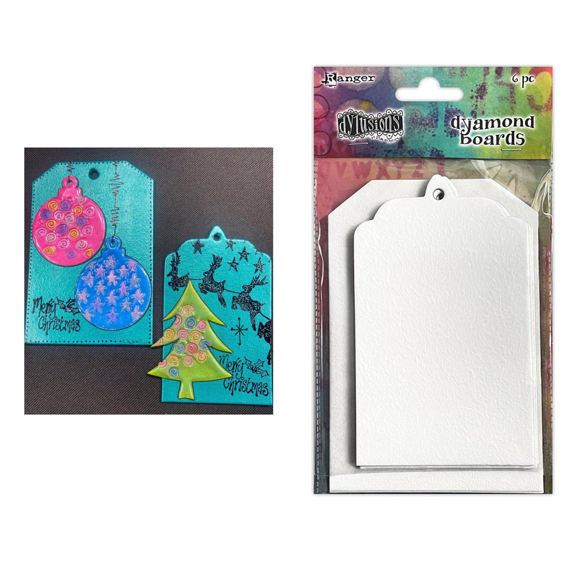 Dylusions - Dyamond Boards - Tags Large