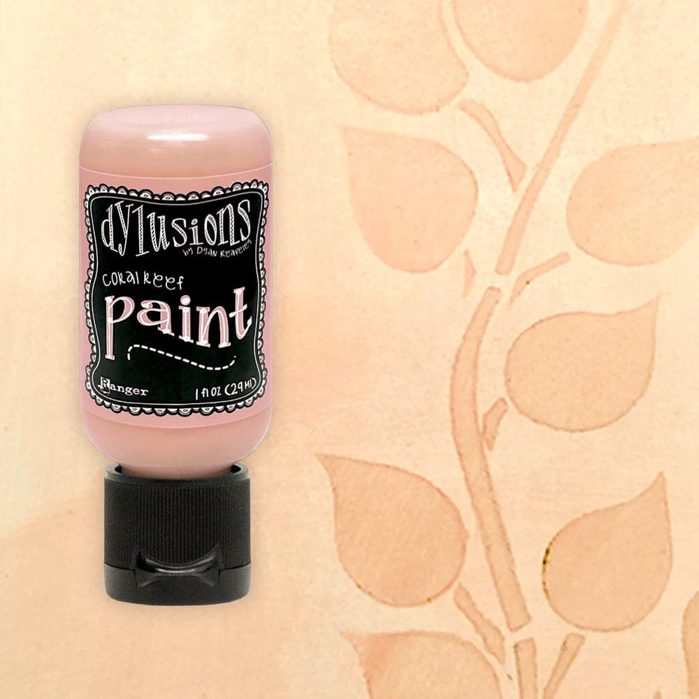 Dylusions - Acrylic Paint 1 oz Bottle - Coral Reef