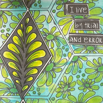 Dylusions - Cling Stamps - Quilts of Brush Strokes