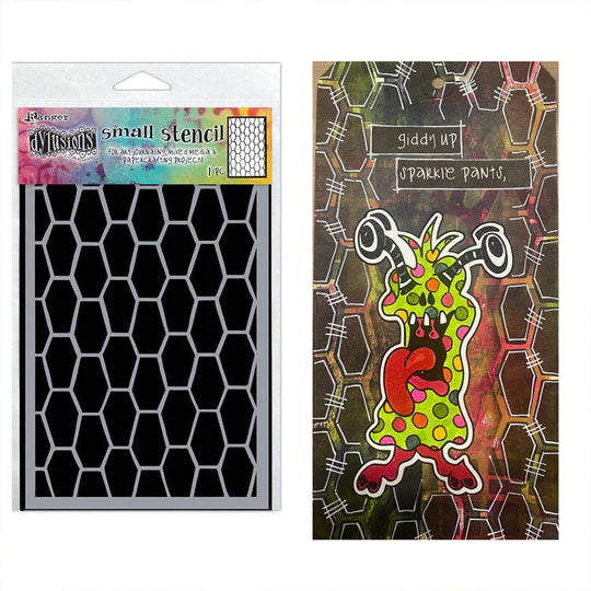 Dylusions - Small Stencil - Coffins
