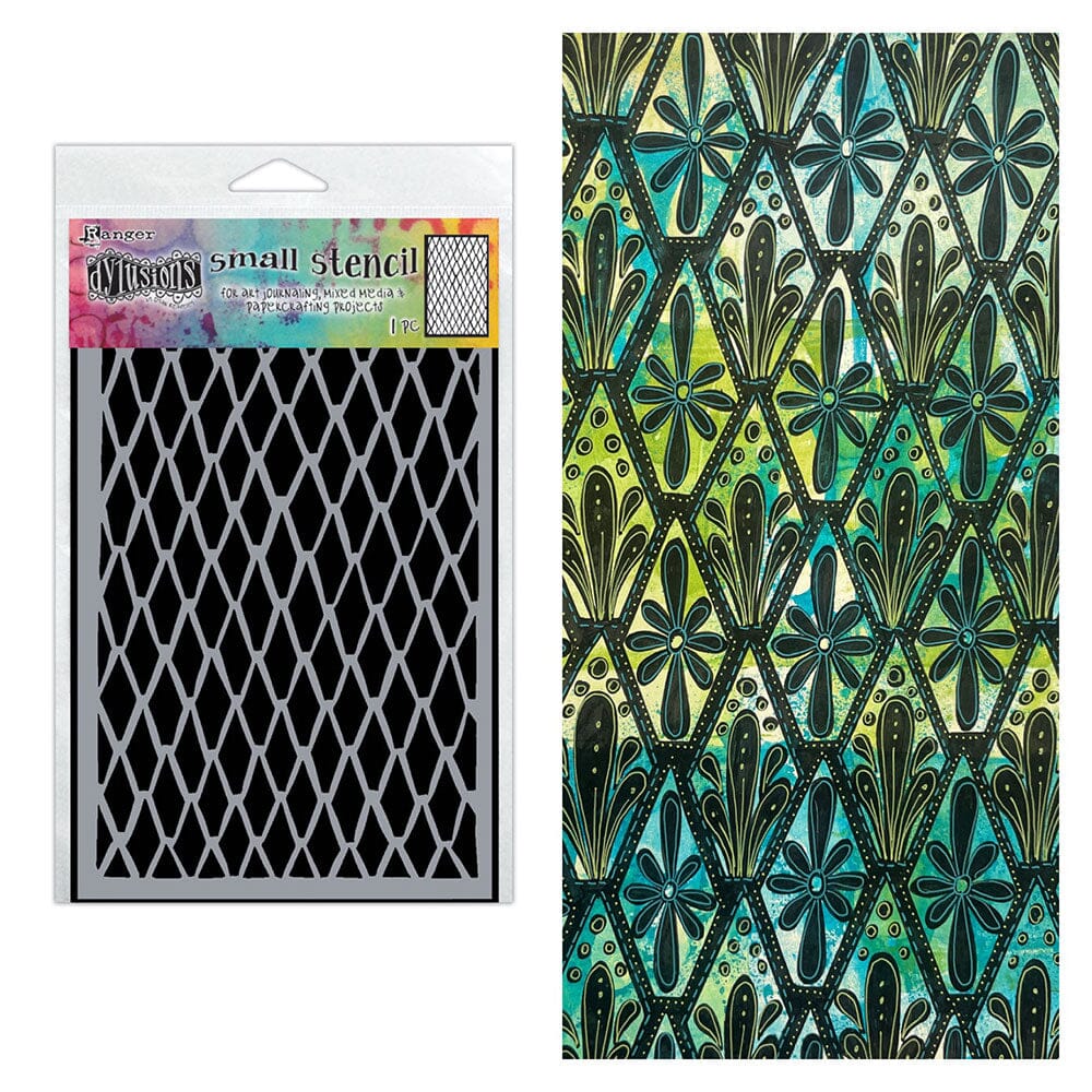 Dylusions - Small Stencil - On Point