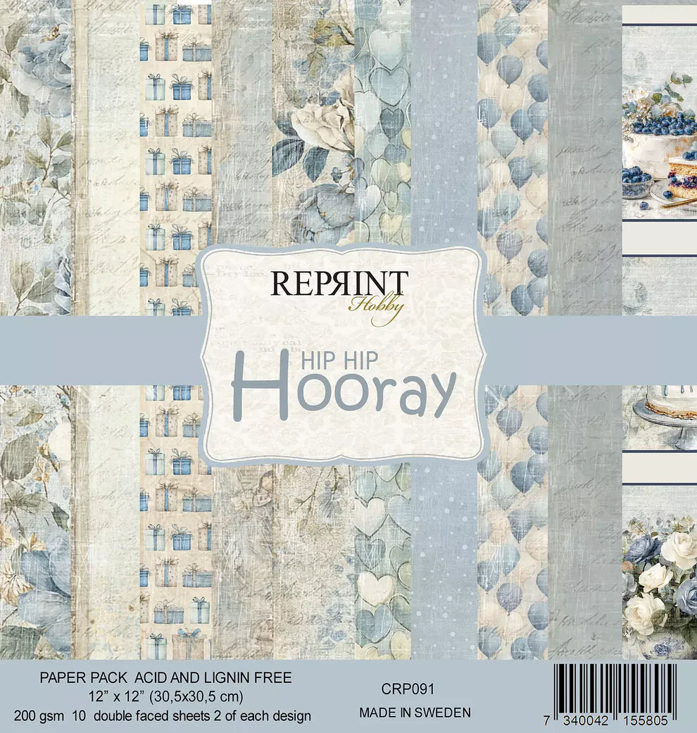 Reprint - Hip hip Hooray - Collection Pack - 12 x 12"