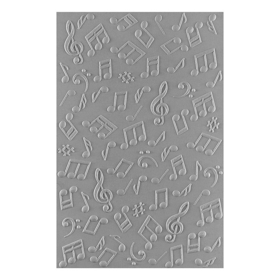 Spellbinders- Musical Notes - 3D Embossing