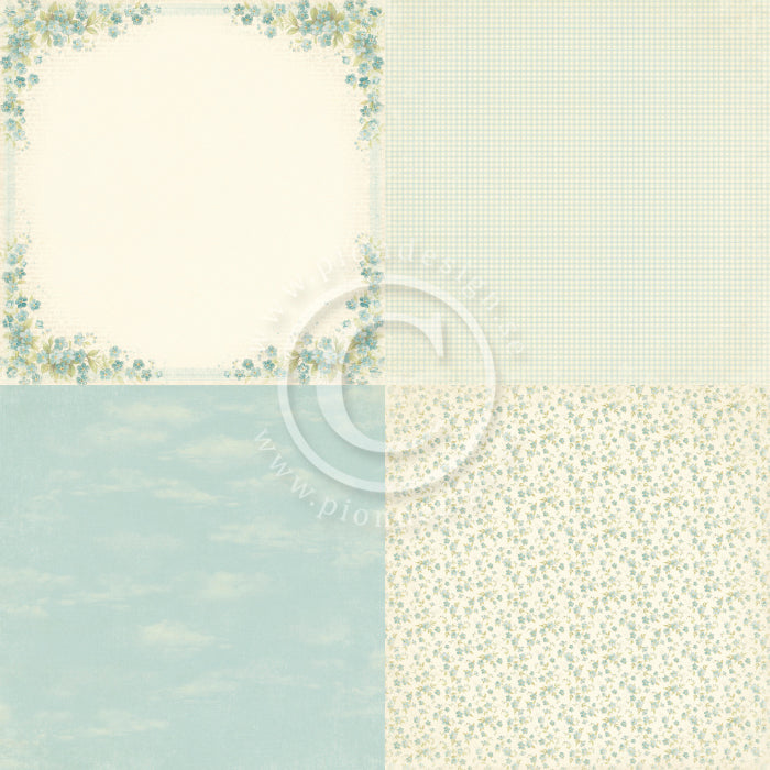 Pion Design - Easter Greetings - Forget me Not 6x6 tum