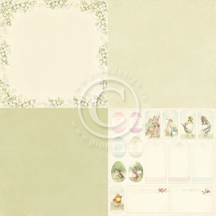 Pion Design - Easter Greetings - Lily of the Valley 6x6 tum