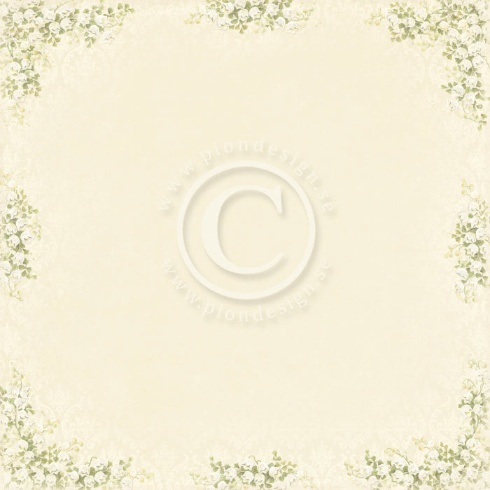 Pion Design - Easter Greetings - Lily of the Valley 12x12"