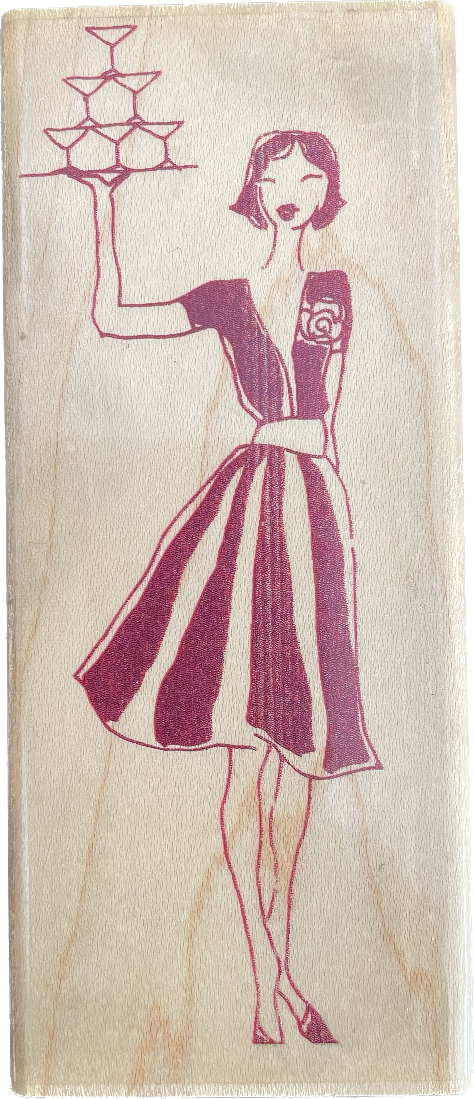 Hampton Art - Montert stempel - Hostess