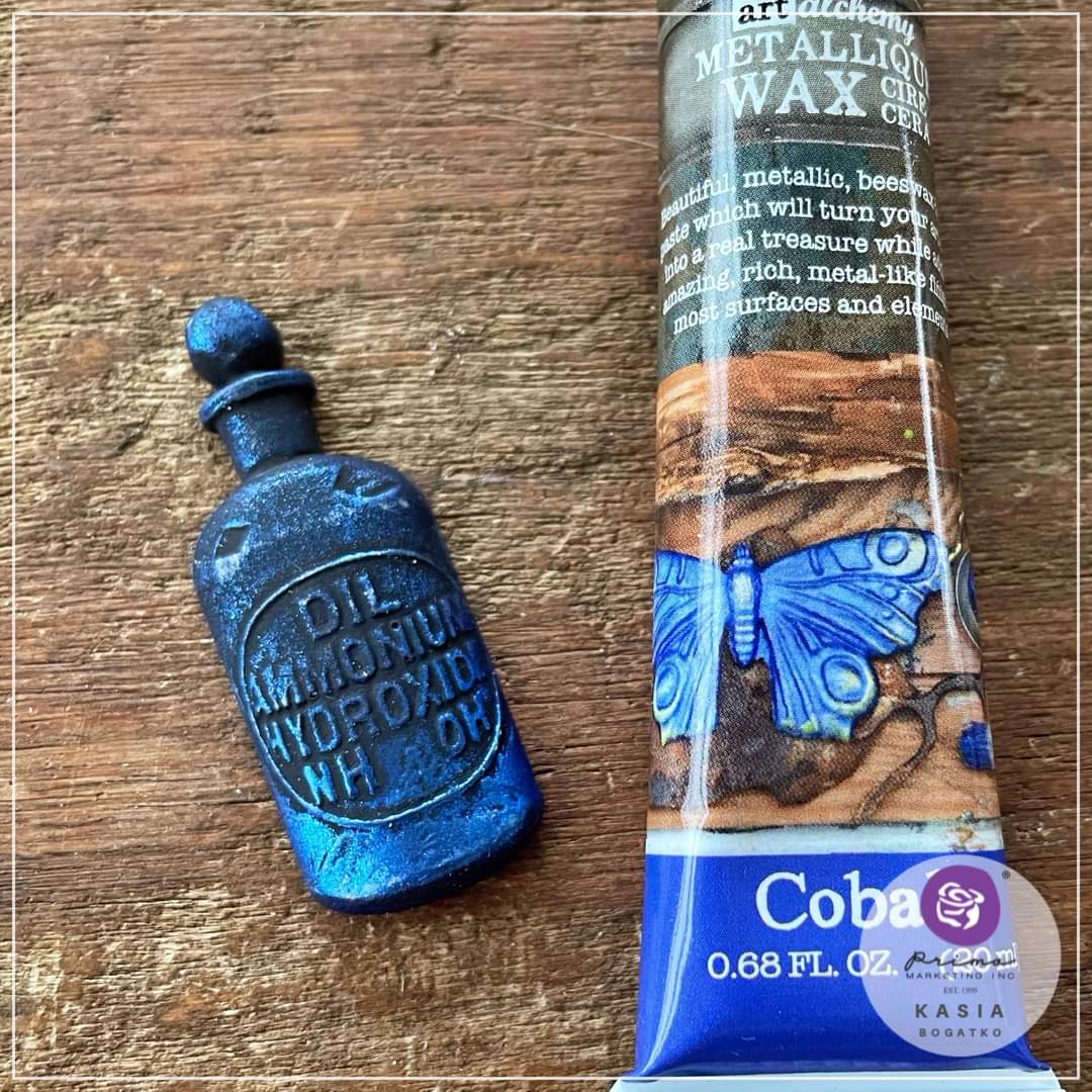 Art Alchemy by Finnabair - Metallique Wax - Cobalt