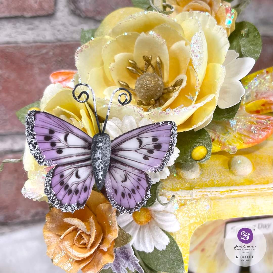 Prima - In Full Bloom - Butterflies - Elegant Wings