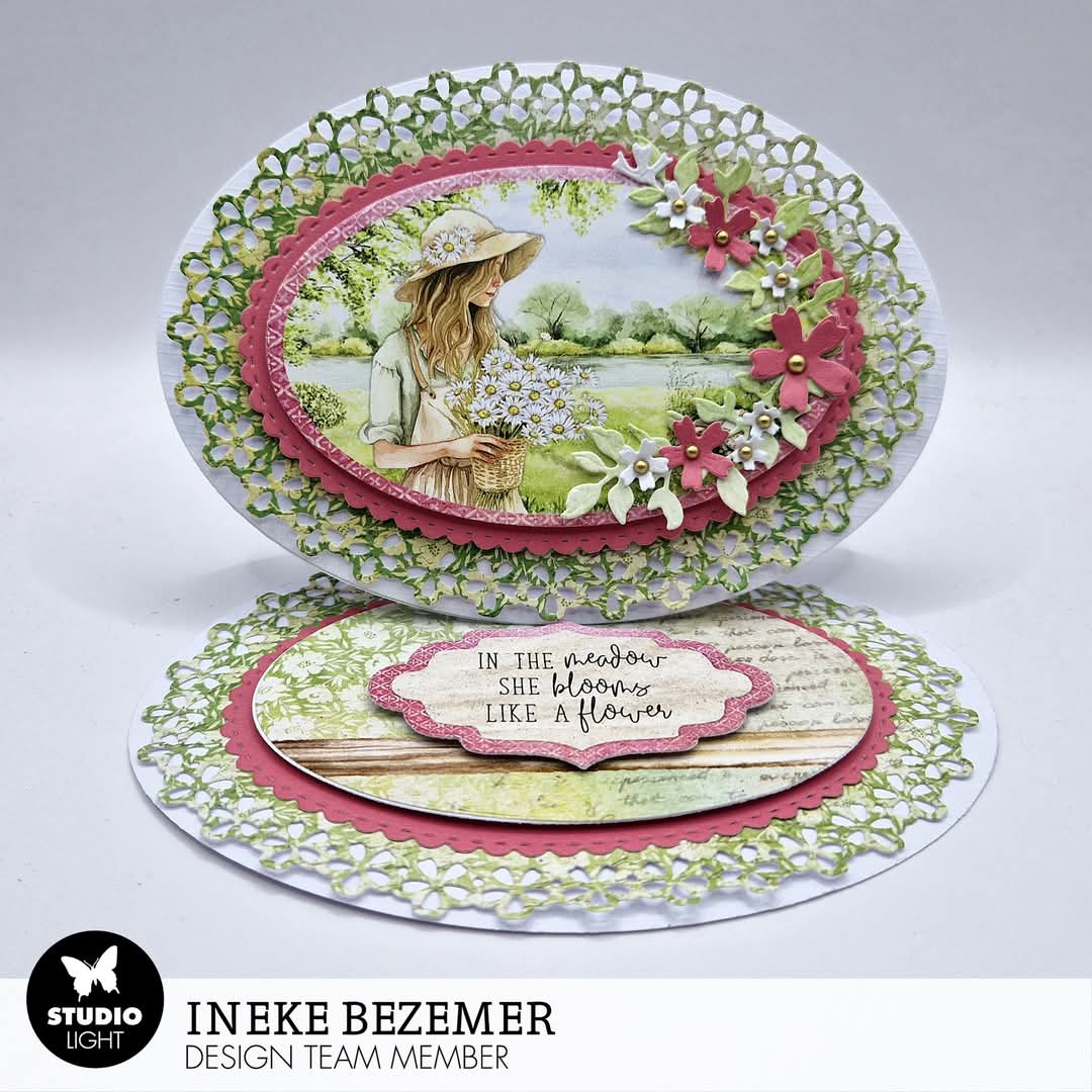 Studio Light - Dies - Floral Oval