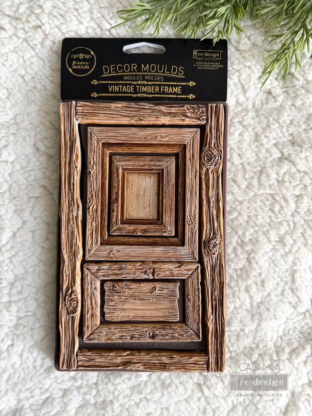 Prima - Re-design Moulds - Vintage Timber Christmas