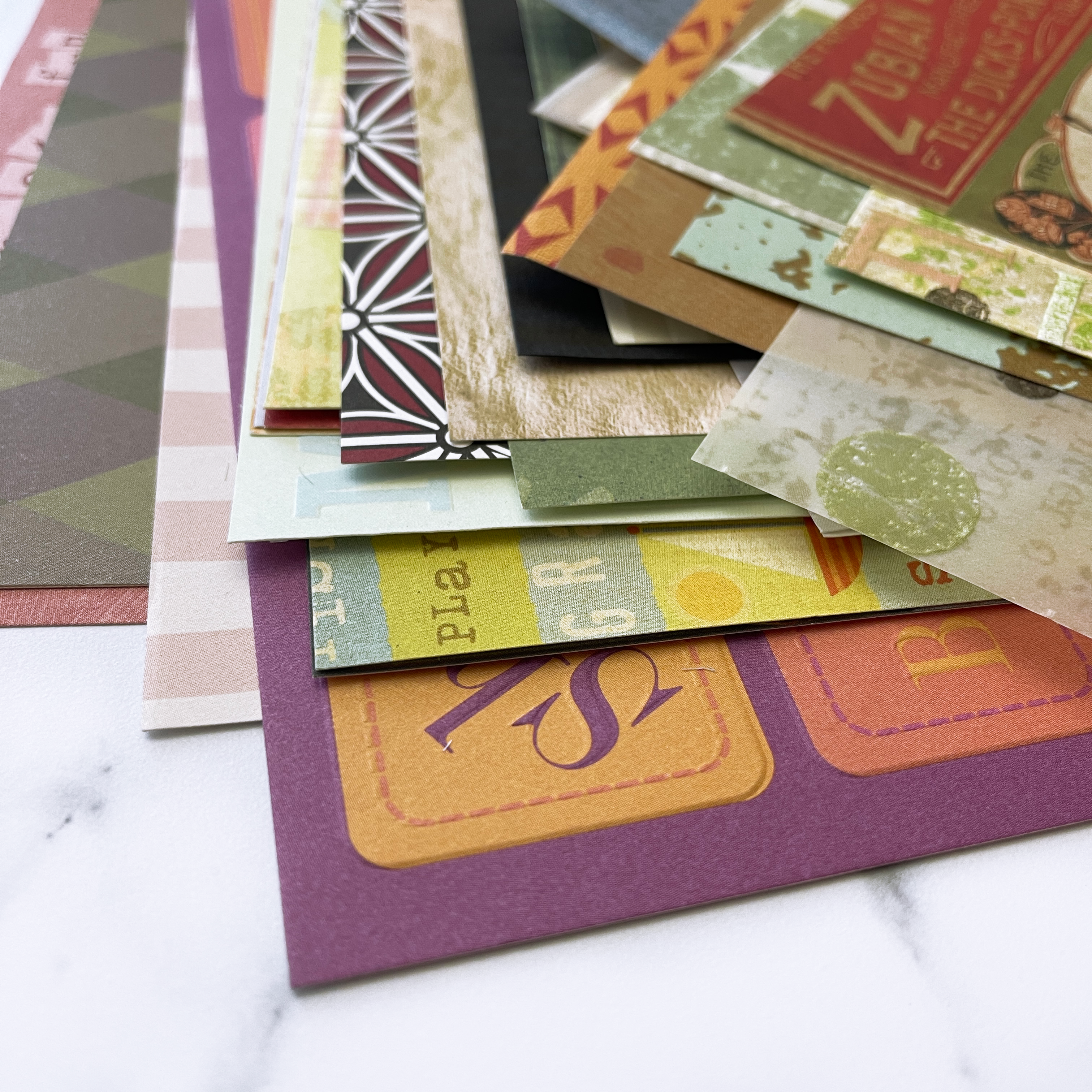 Stor forundringspakke - Mønsterark - 50stk