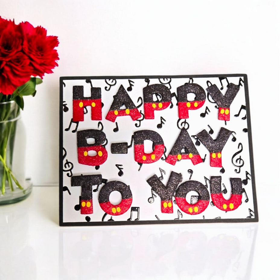 Spellbinders - Dies - Say Cheese Classic Mouse - Bundle - Alphabet & Numbers