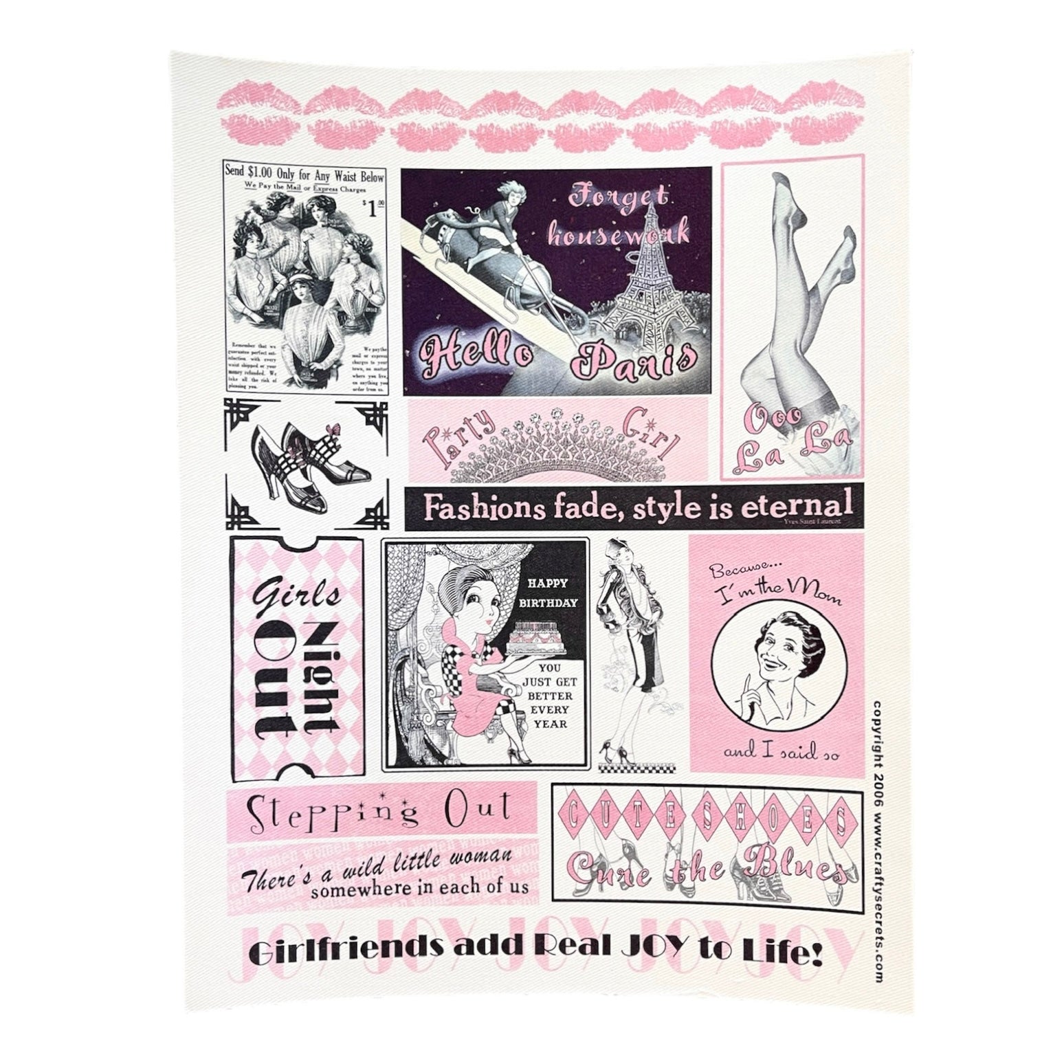 Crafty Secrets - Cotton Scraps - Girltime