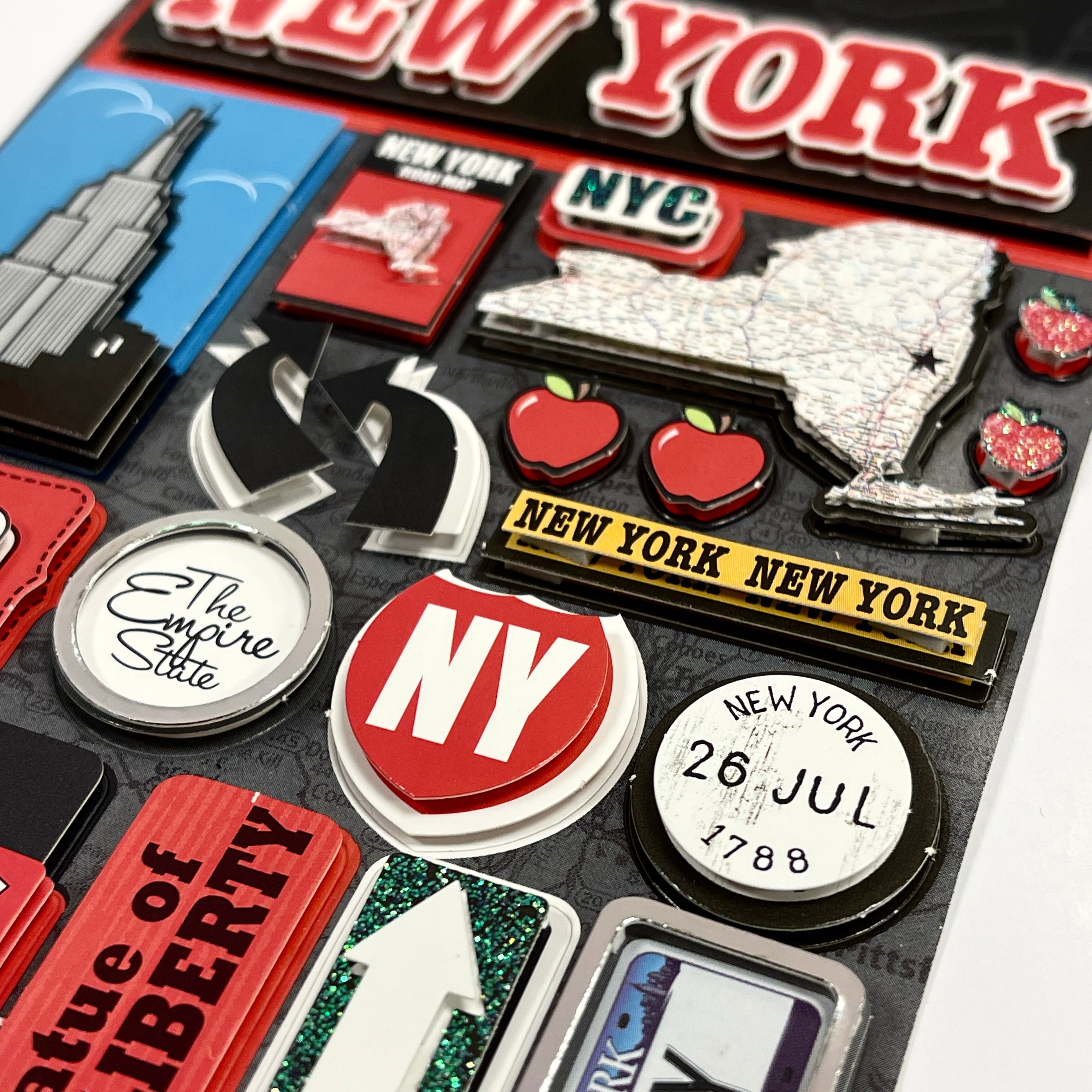 Reminisce - Jet Setters Stickers - New York