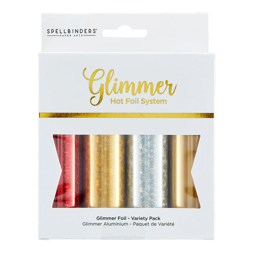 Spellbinders - Glimmer Hot foil rolls - Christmas Sparkle Variety pack