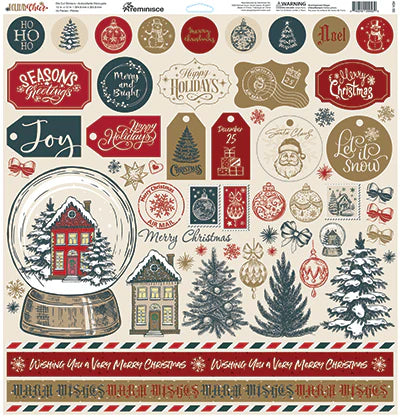 Reminisce - Holiday Cheer Collection Kit - 12x12"