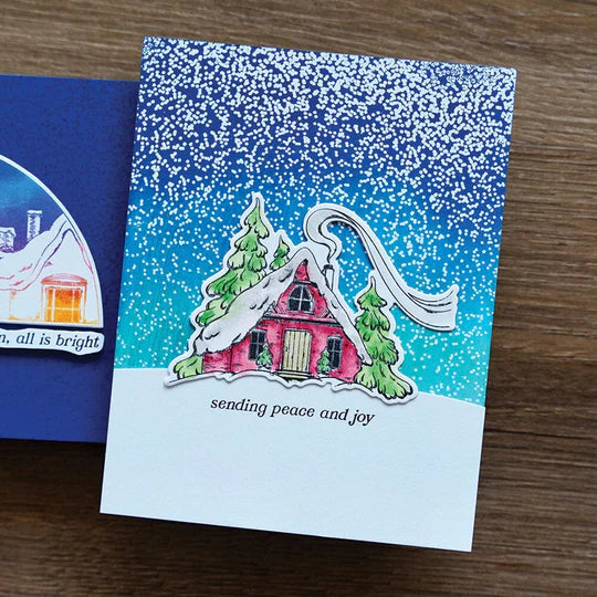 Simon Hurley - Cling Rubber Stamp - Stippled