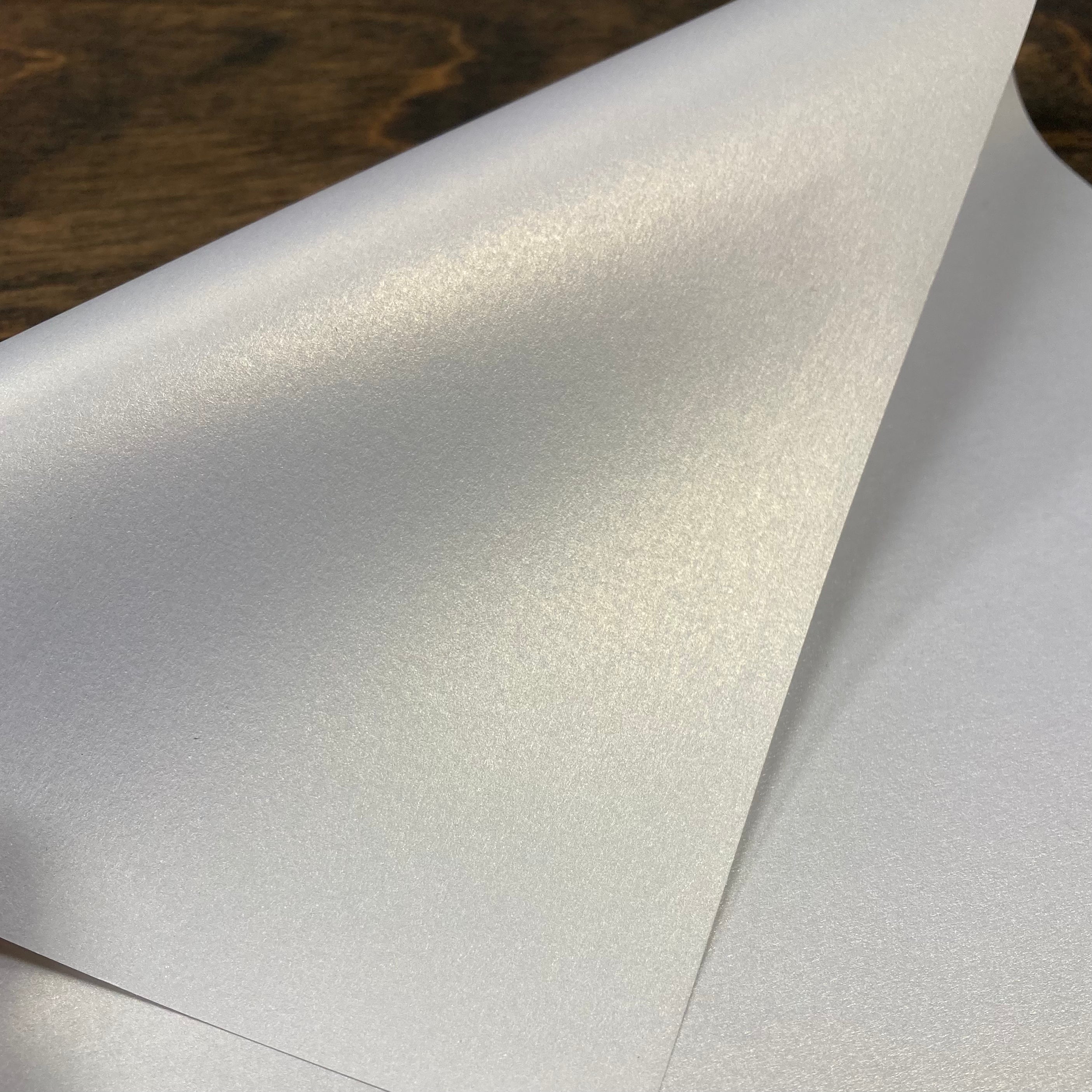 The Paper Company - Cool Metallics - Arctic Snow 12 x 12"