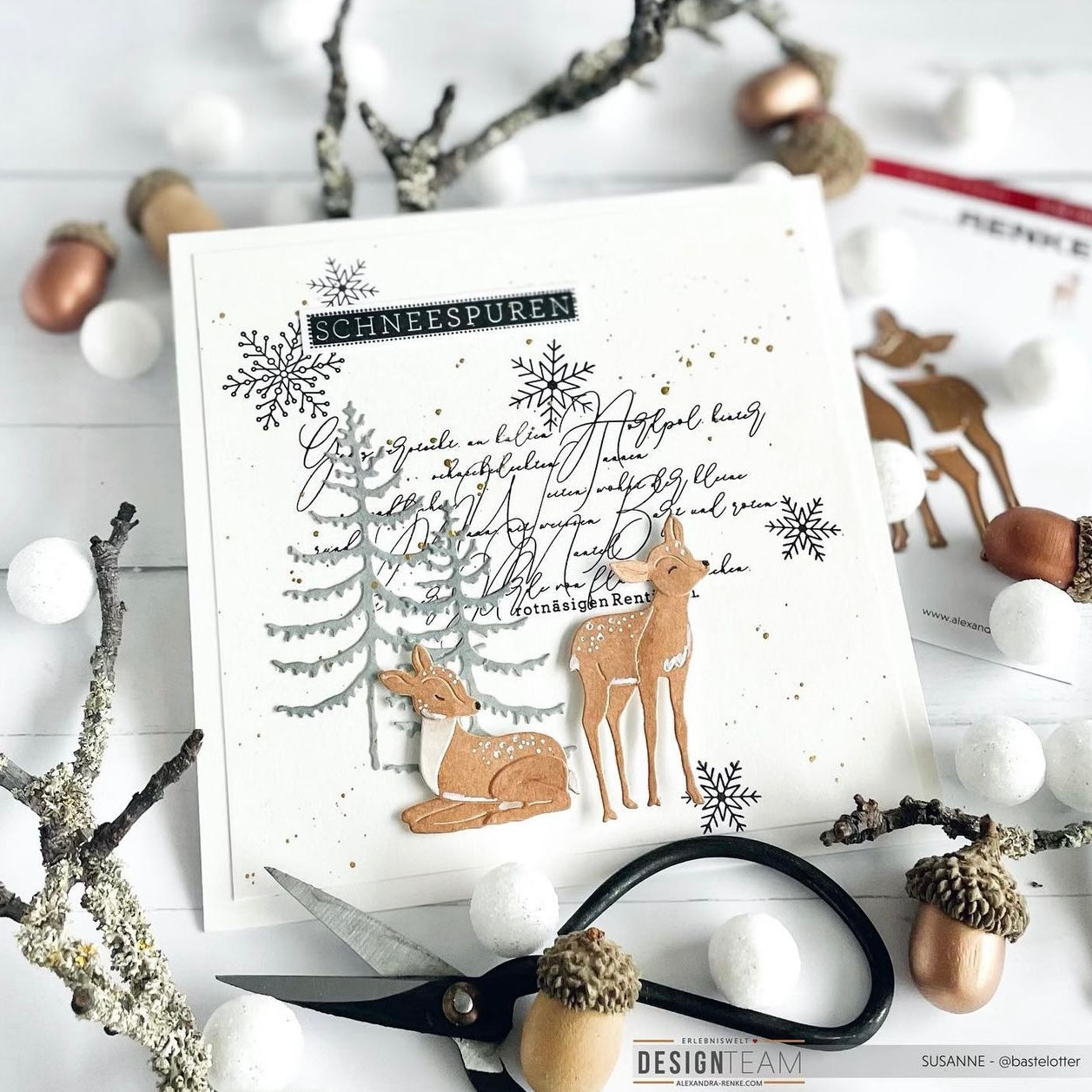 Alexandra Renke - Dies - Layered animal Fawn 1