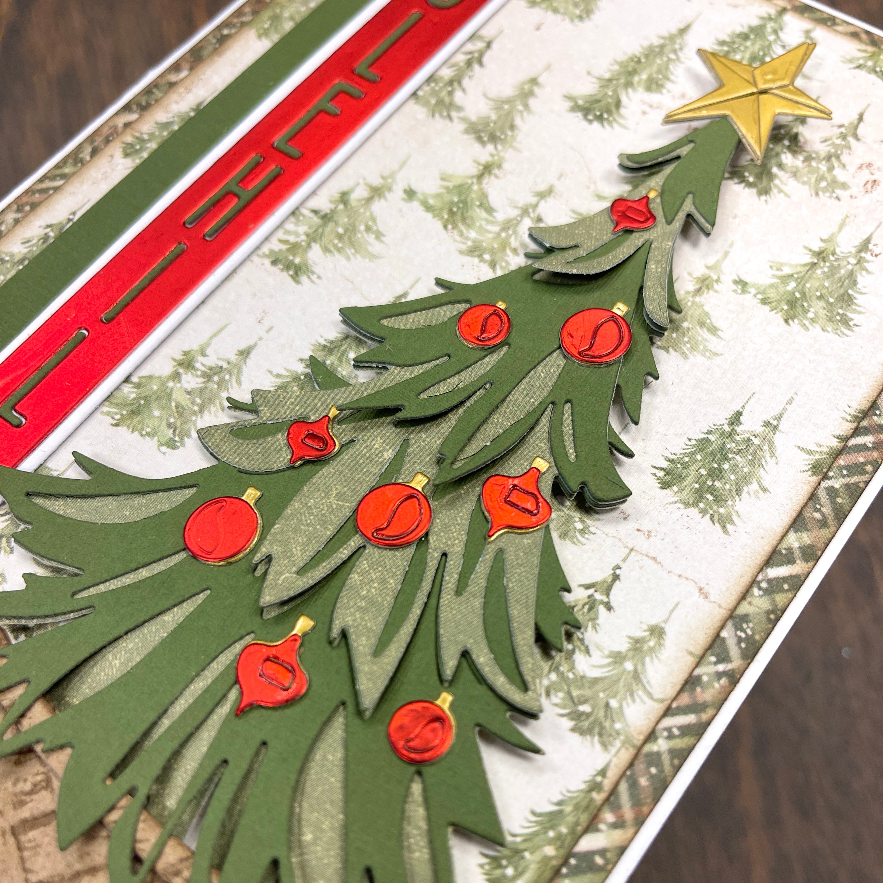 Sizzix - Tim Holtz - Thinlits Colorize Dies - Trim a Tree