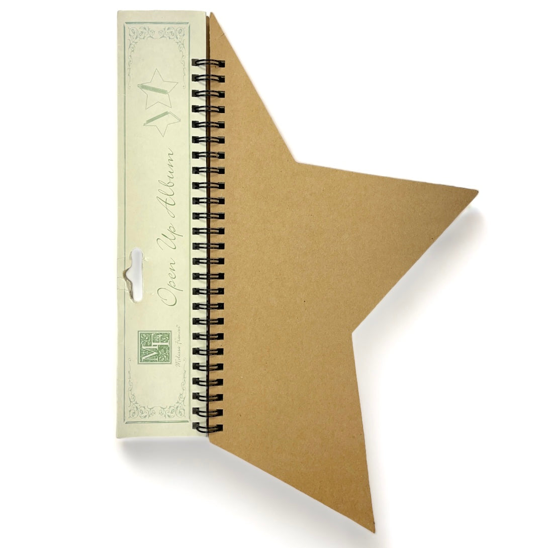 Melissa Frances - Open Up Chipboard Album - Star Shape