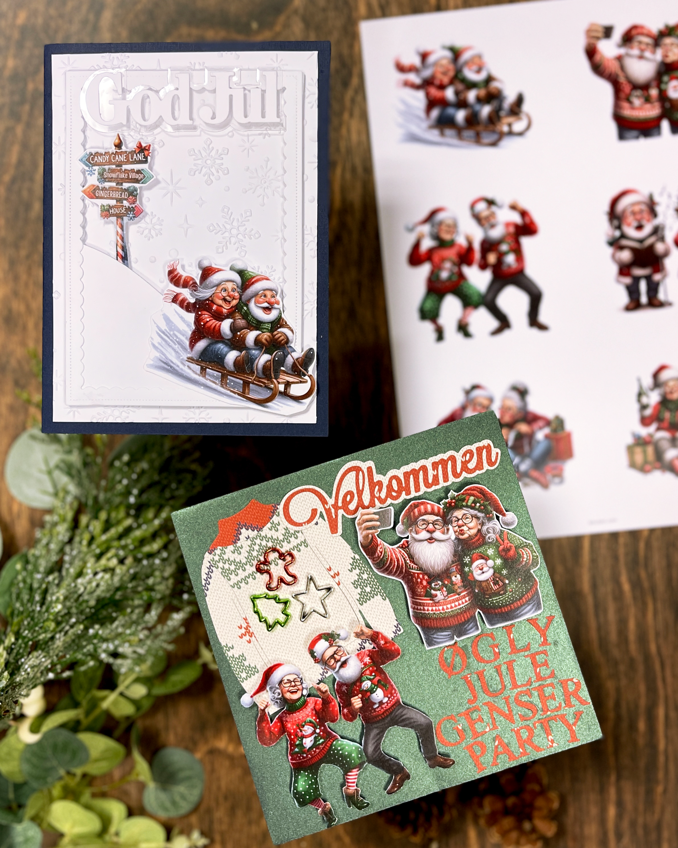 Bikuben Hobby - Klippeark A4 - Julemoro