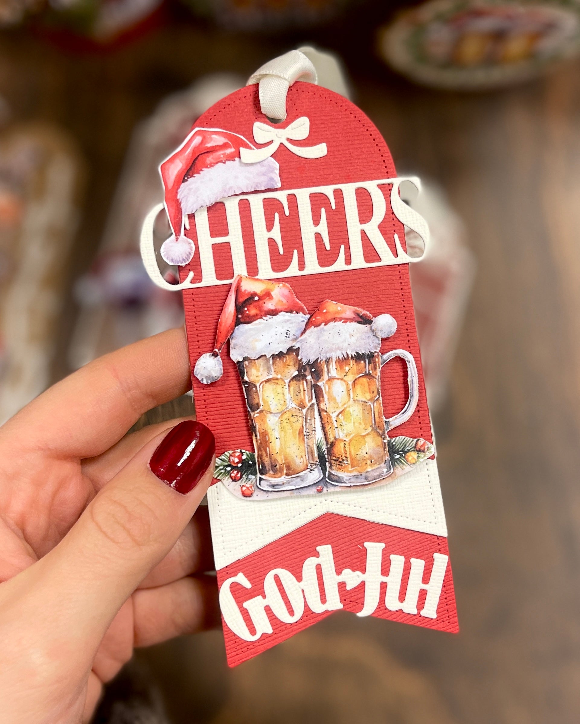 Bikuben Hobby - Klippeark A4 - Juleglass