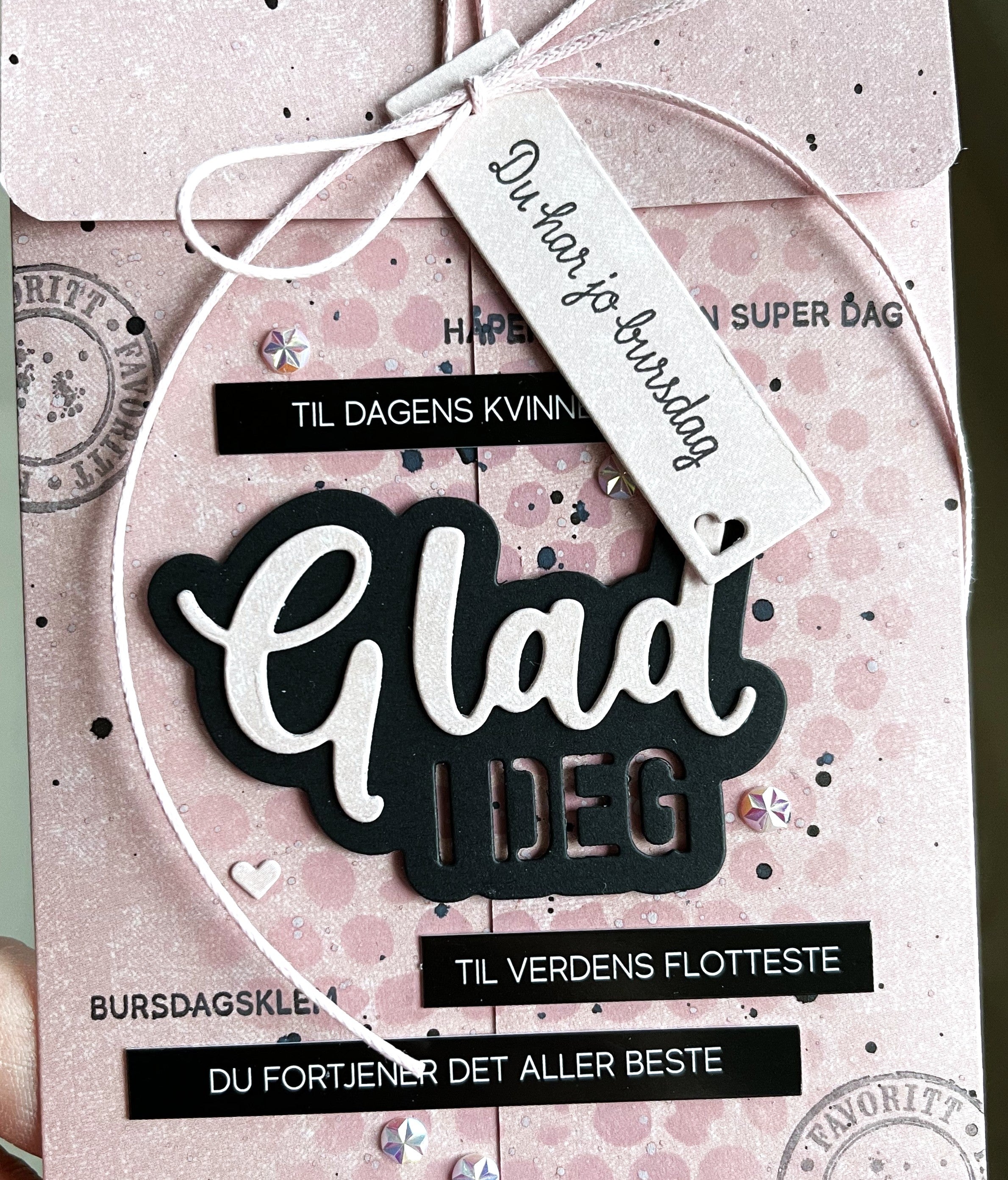 Kort & Godt - Dies - Glad i deg - m/ skygge