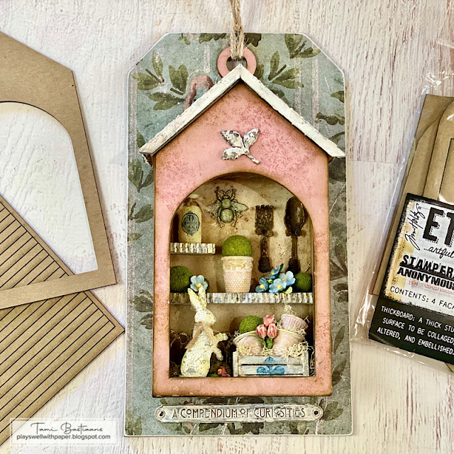 Tim Holtz - Etcetera - Chipboard - Facades