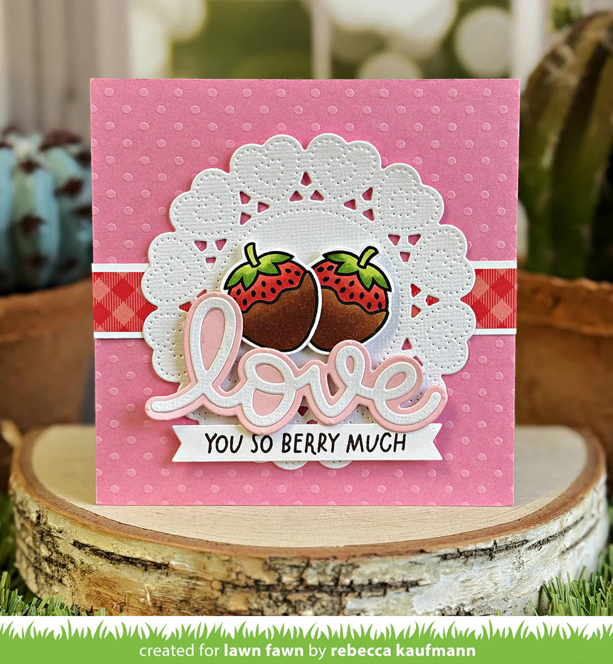 Lawn Fawn - Dies - Doily Hearts