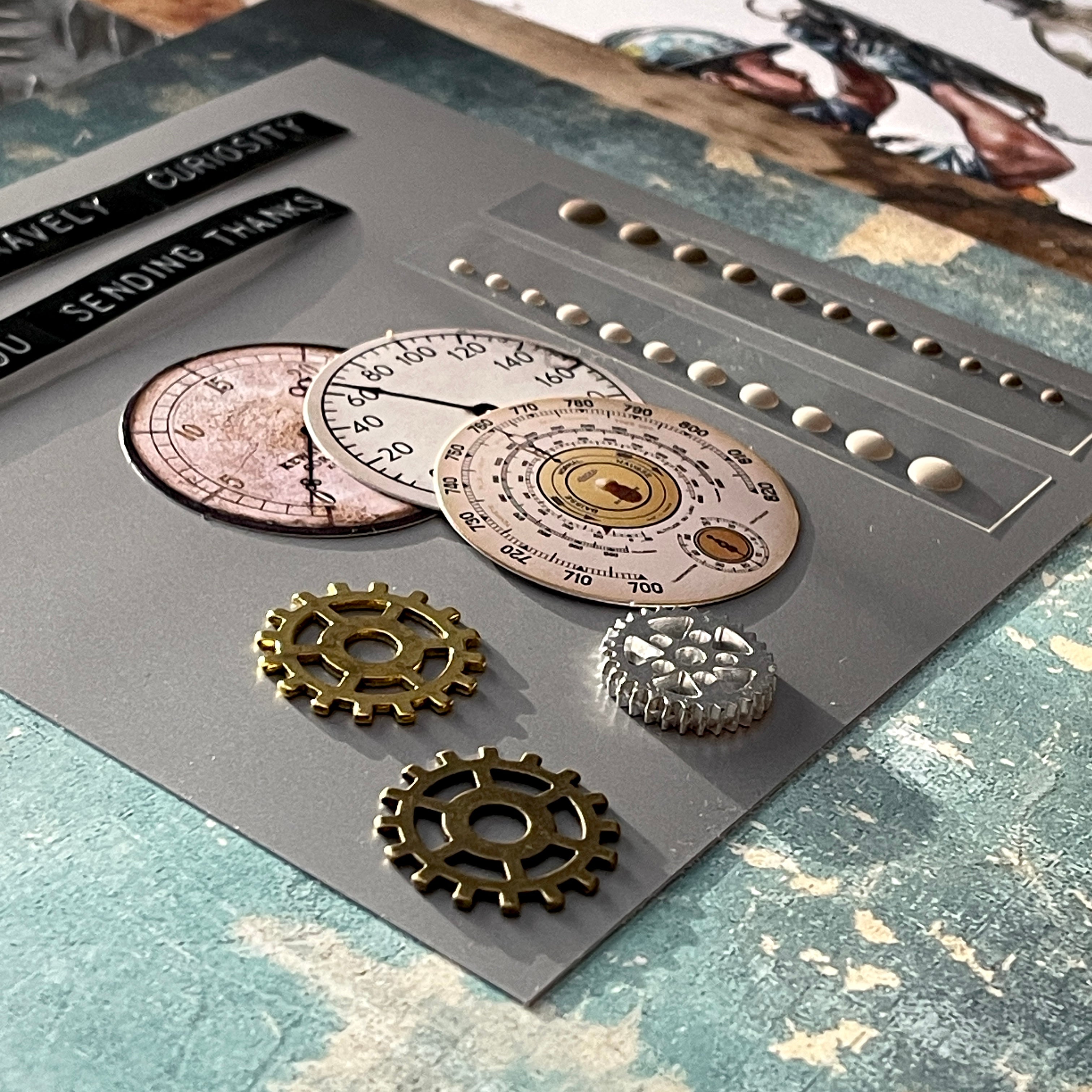 Scrap a Long med Yasmin - Industrielt brettekort - Basic Kit - Utsending starter 25/2