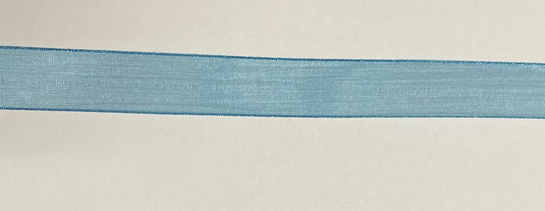Bånd - Sheer - Organza - Aqua - 1,5 cm - METERSVIS
