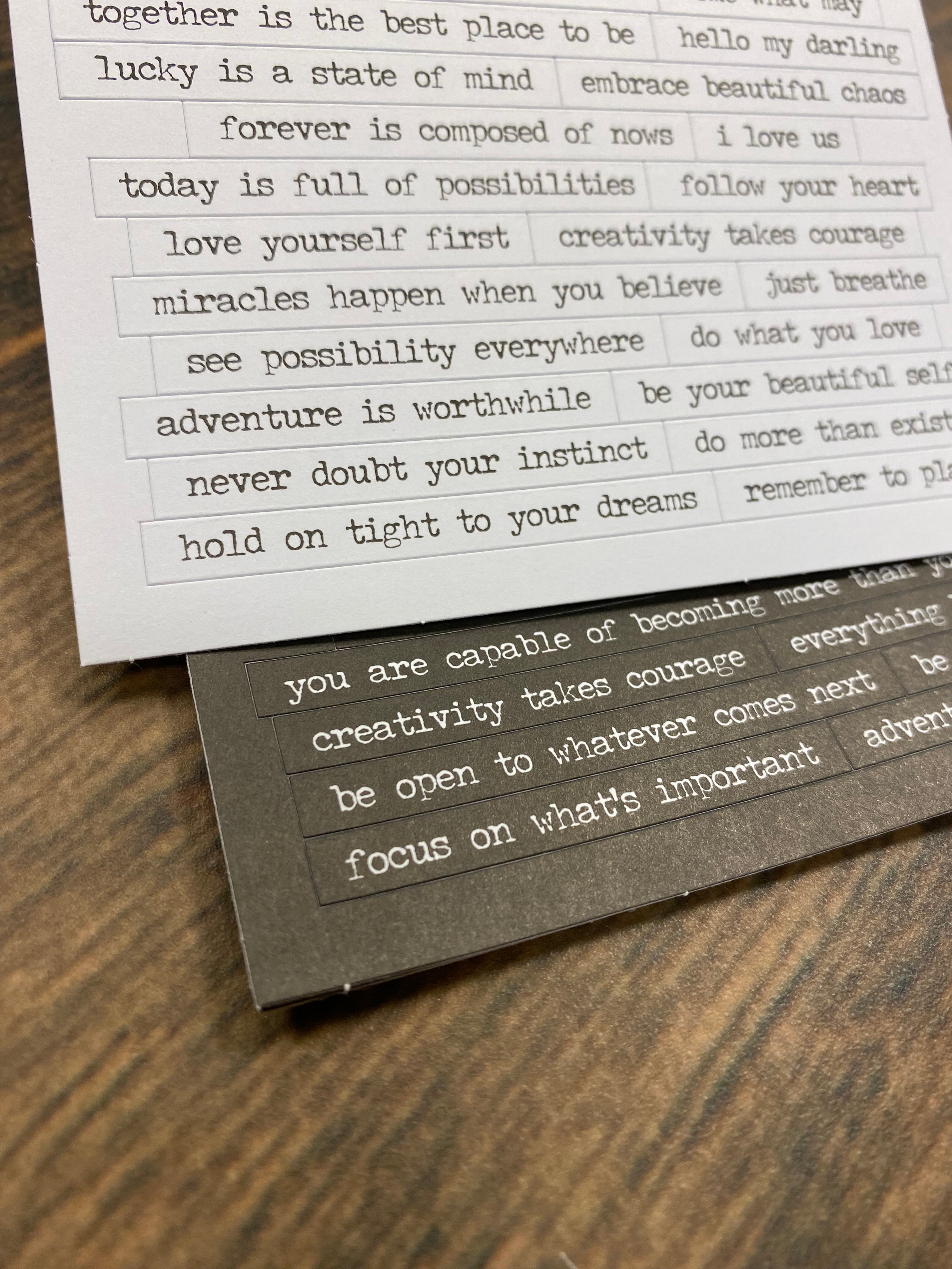 Tim Holtz - Ideaology - Small Talk