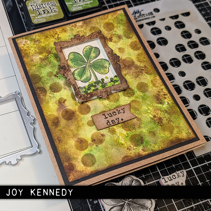 Tim Holtz -  Stencil - Spots