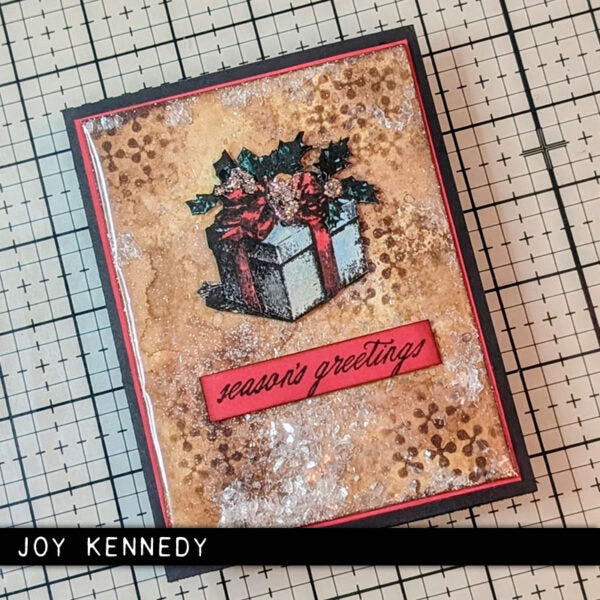 Stampers Anonymous - Tim Holtz Collection - Cling Stamps - Christmas Spirit