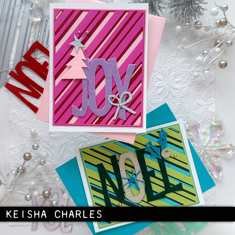 Sizzix - Tim Holtz  - Thinlits - Layered Stripes