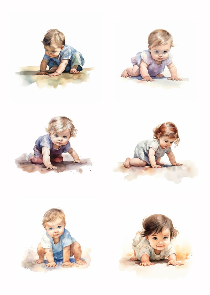 Reprint - Klippark - Baby - A4