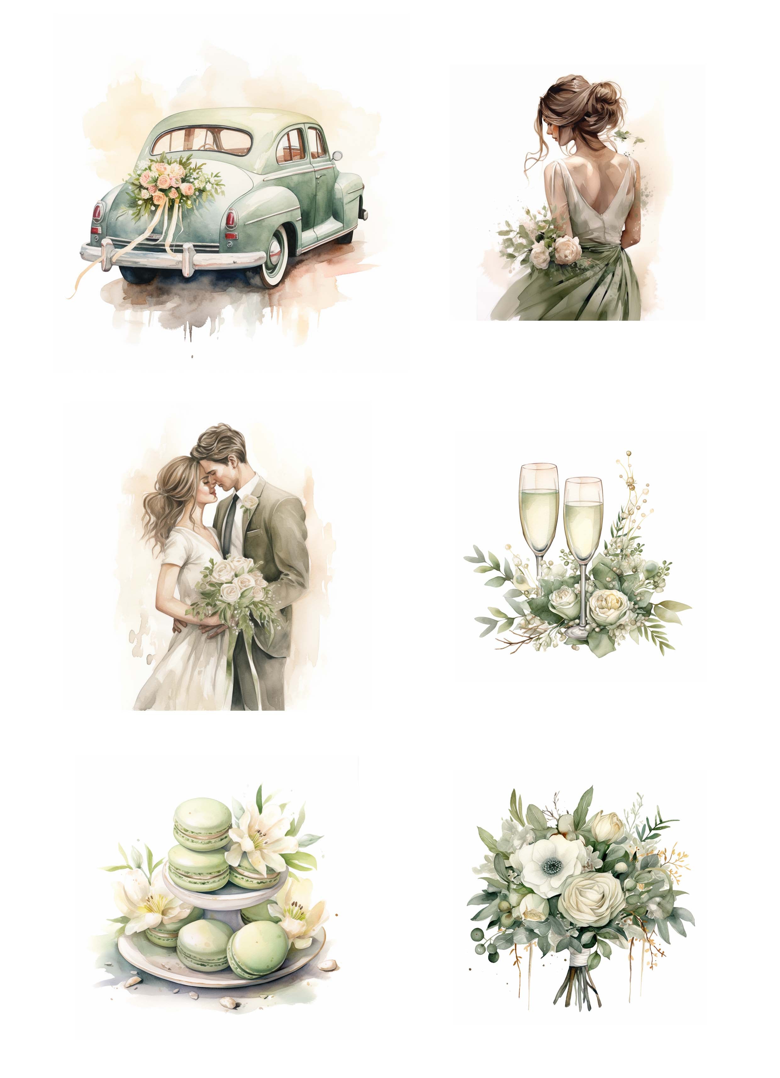 Reprint - Klippark - Wedding Day - A4