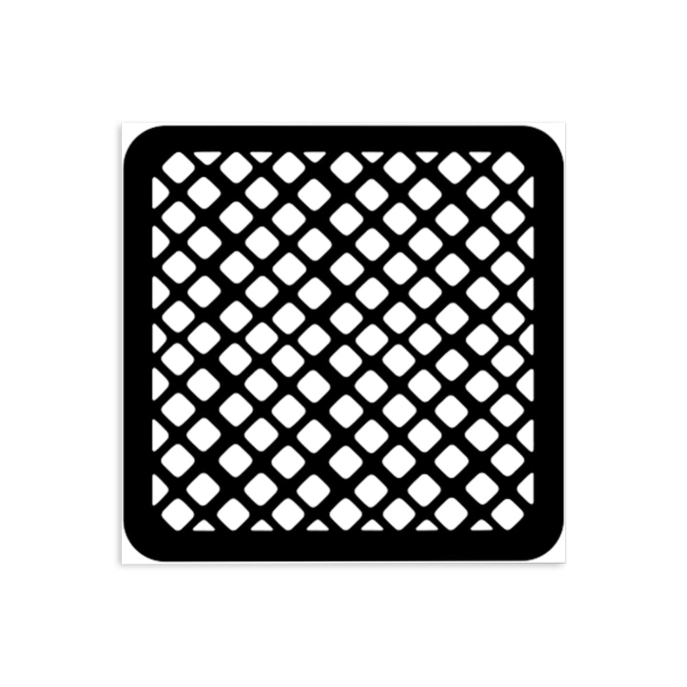 Stamperia - Candy Christmas - Stencil - Waffle pattern - 12x12cm