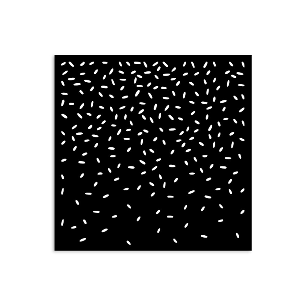 Stamperia - Candy Christmas - Stencil - Dripping with sugar sparkling - 12x12cm