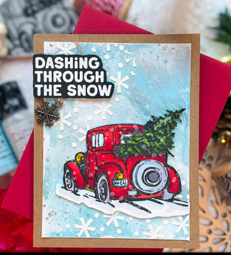 Stampers Anonymous - Tim Holtz Collection - Cling Stamps - Wonderment
