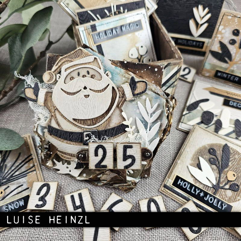 Sizzix - Tim Holtz - Thinlits Colorize Dies - Santa Greetings