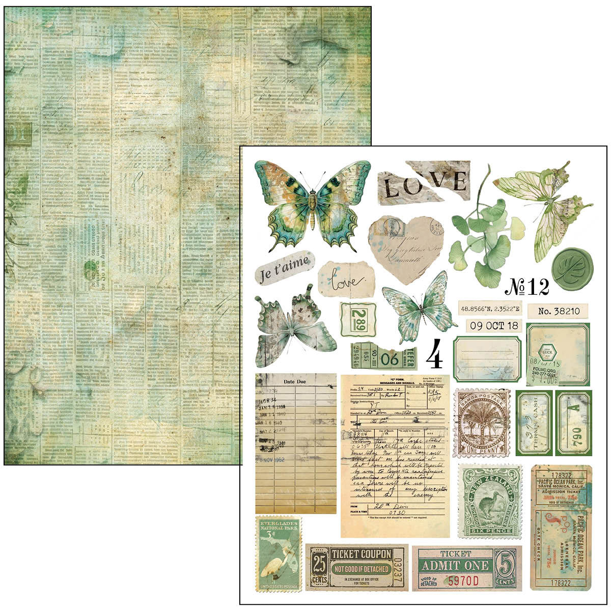 Ciao Bella - Mixed Media Book - Time Capsule - Maxi