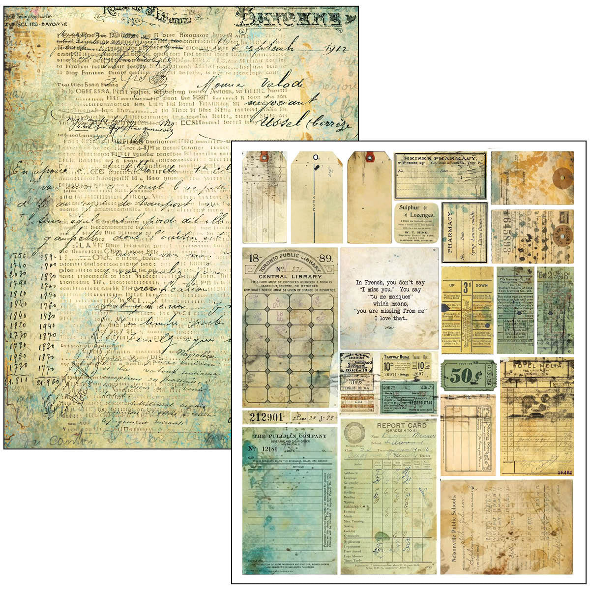 Ciao Bella - Mixed Media Book - Time Capsule - Maxi